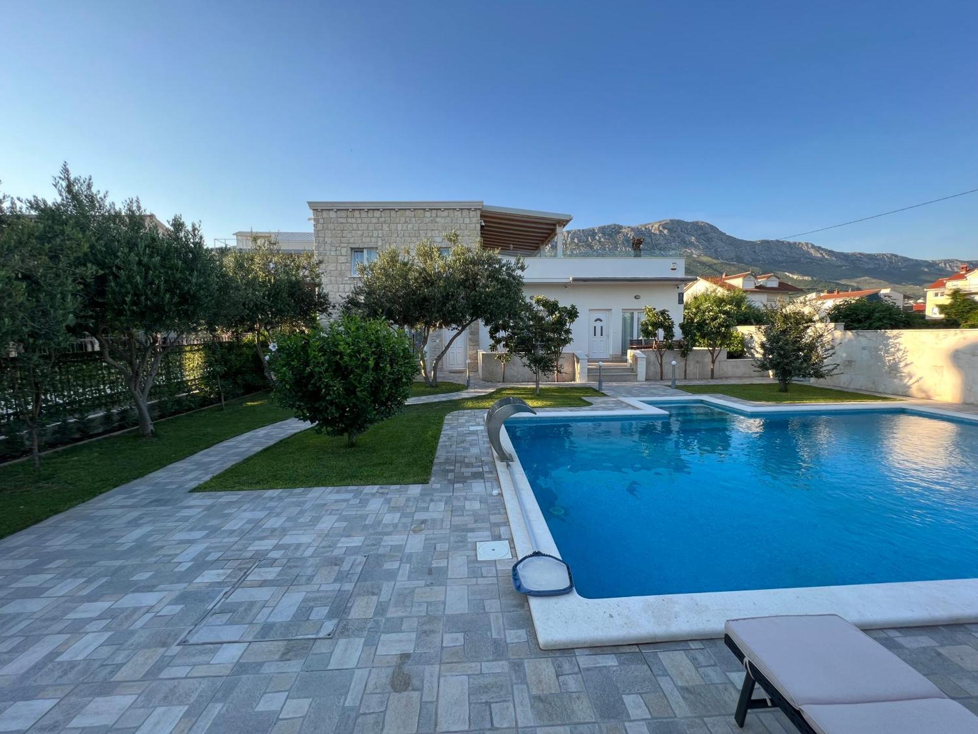 Villa Maci Kastela Bagian luar foto