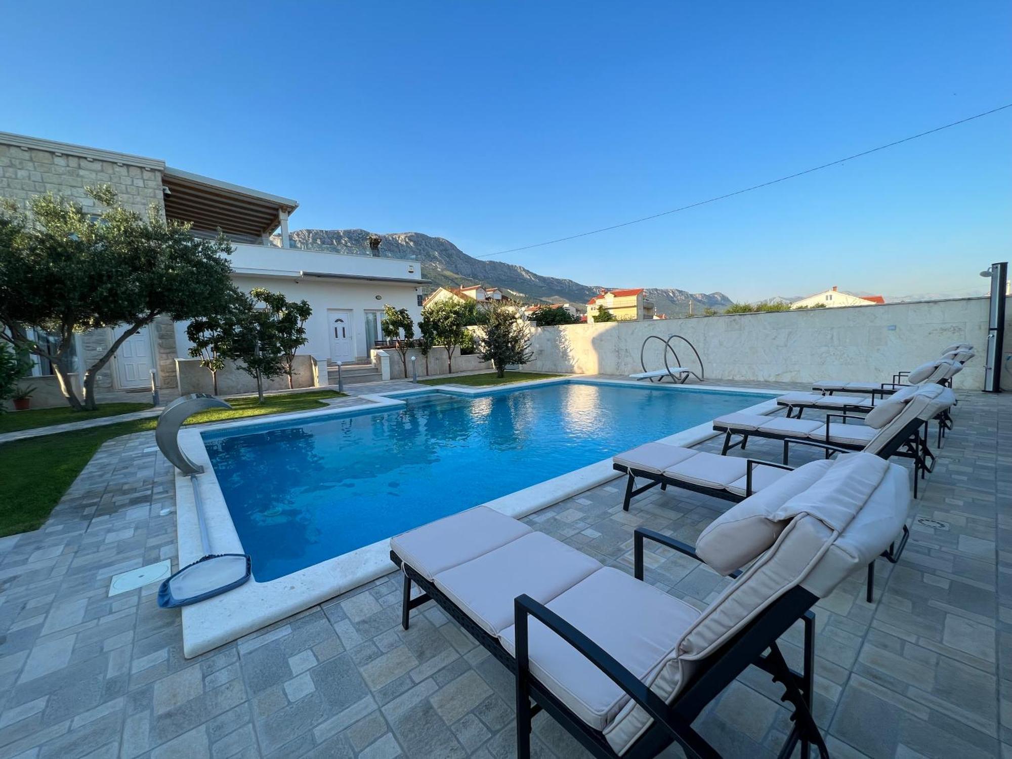 Villa Maci Kastela Bagian luar foto